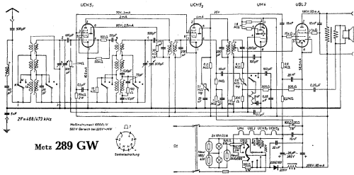 GW289; Metz Transformatoren (ID = 239619) Radio