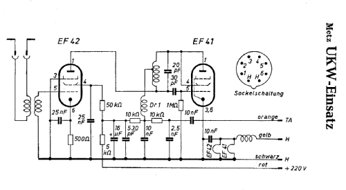 Hawaii UKW-Einsatz UKP 11U/0+llU/3; Metz Transformatoren (ID = 113515) Converter