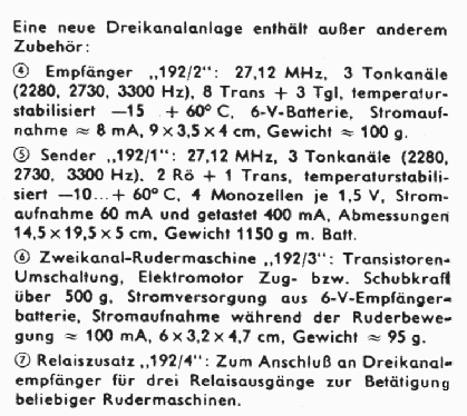 Mecatron Dreikanal-Sender 192/1; Metz Transformatoren (ID = 2518521) Altri tipi