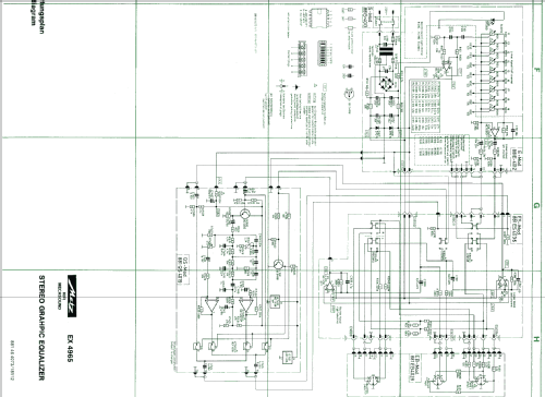 Stereo Graphic Equalizer EX-4965; Metz Transformatoren (ID = 789984) Ampl/Mixer