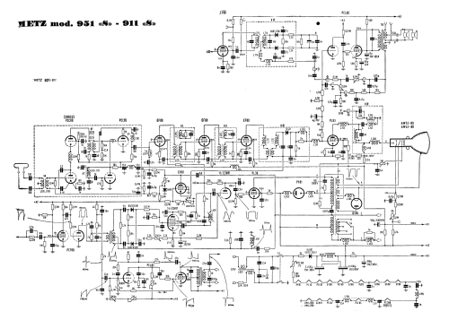 951 'S'; Metz Transformatoren (ID = 2925865) Television