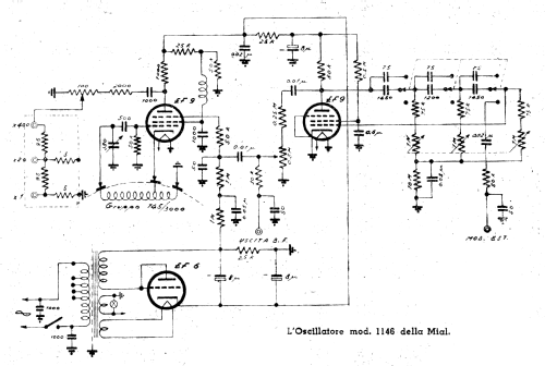 Oscillatore 1146; MIAL; Milano (ID = 2573885) Equipment