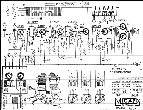 TR71; Micafix Electrónica; (ID = 589369) Radio