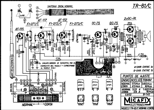 TR81C; Micafix Electrónica; (ID = 576744) Radio