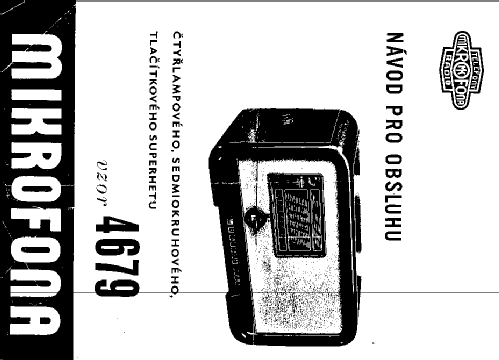 MK4679; Microphona Mikrofona (ID = 1623860) Radio