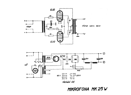 MK-25W; Microphona Mikrofona (ID = 501274) Verst/Mix