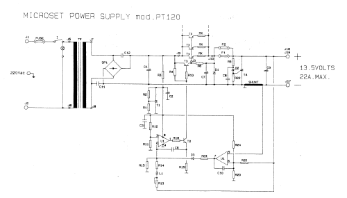 A.C. to D.C. Power Supply PT120; Microset; SacilePN (ID = 2881712) Power-S