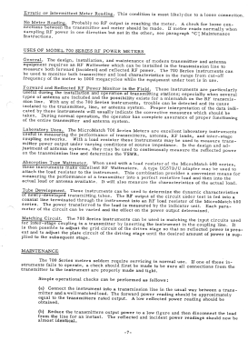 MicroMatch Model 700 Series; Microwave Devices, (ID = 3048464) Equipment