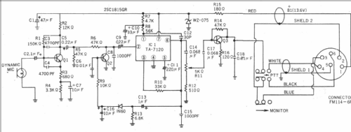 Table Mike 70-2305B; Midland (ID = 1184225) Microphone/PU