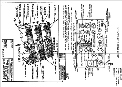 K11 ; Midwest Radio Co., (ID = 524335) Radio