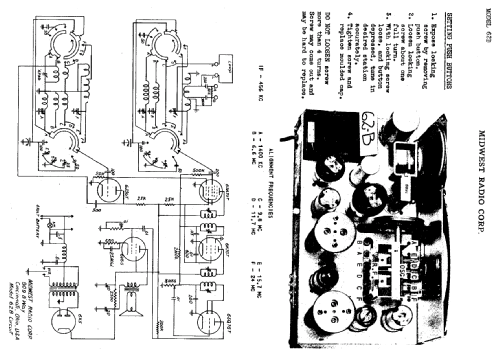 62B; Midwest Radio Co., (ID = 523870) Radio