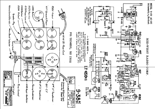 Domestic 9-38 ACDC; Midwest Radio Co., (ID = 527320) Radio