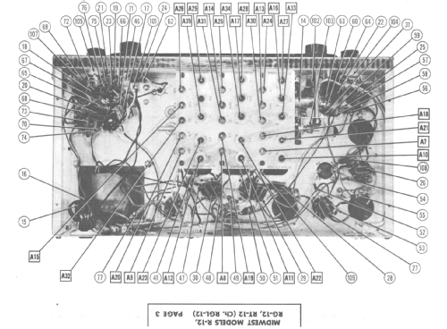 R-12 Ch.= RGL-12; Midwest Radio Co., (ID = 1395337) Radio