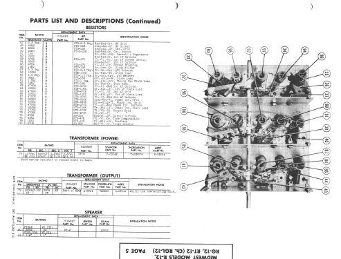 R-12 Ch.= RGL-12; Midwest Radio Co., (ID = 1395339) Radio