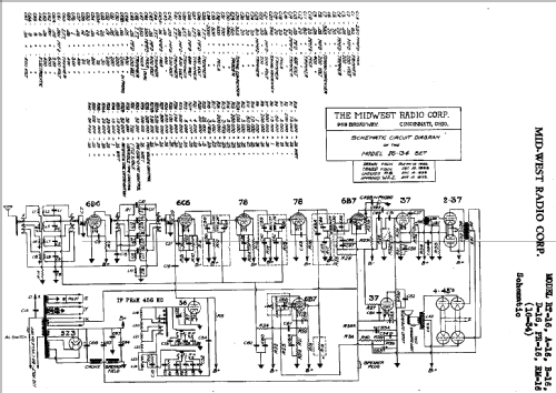 RM-16 Ch= 16-34; Midwest Radio Co., (ID = 527450) Radio