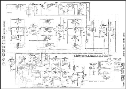 RT-16 Ch= RGT-16; Midwest Radio Co., (ID = 343327) Radio