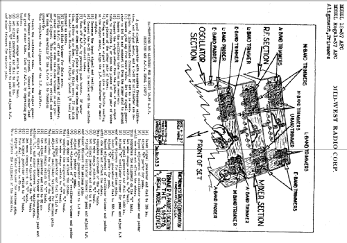 X-18 Ch= 18-37AFC; Midwest Radio Co., (ID = 527058) Radio