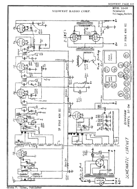 10A 10-34; Midwest Brand (ID = 2973899) Radio