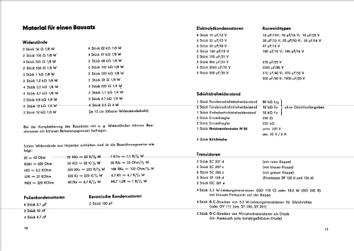 Bausatz MS101; Mikroelektronik ' (ID = 166873) Bausatz