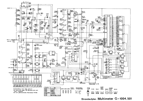 Digital Multimeter G 1004.501; Mikroelektronik ' (ID = 582430) Equipment