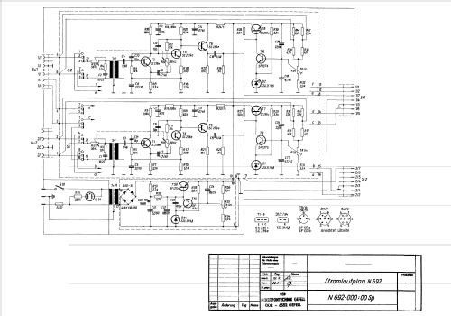 Netzanschlussgerät N692; Mikrofontechnik (ID = 634235) A-courant