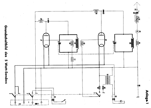 5 Watt-Sender a 5W-S.a ; Militär verschiedene (ID = 1916267) Mil Tr