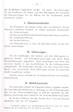 70 Watt - Lang- / Kurzwellennachrichtengerät FuG 10 KL / FuG X ; Militär verschiedene (ID = 2924897) Mil TRX