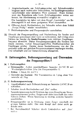 Frequenzprüfgerät f - Frequenzprüfer ; Militär verschiedene (ID = 3039090) Equipment