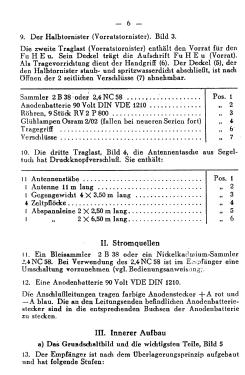 Funkhorchempfänger Fu H.E.u1 'Ulrich'; Militär verschiedene (ID = 3030974) Mil Re