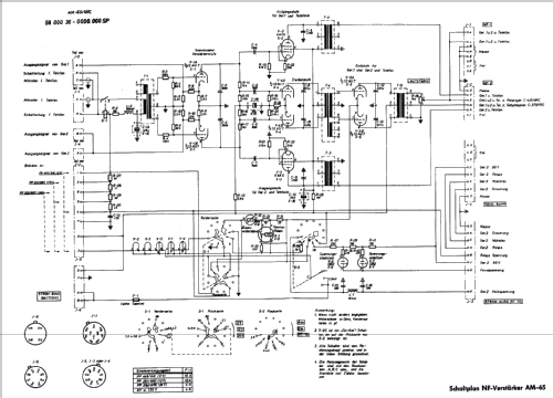 AF amplifier AM-65/GRC; MILITARY U.S. (ID = 726505) Militar