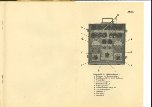 Röhrenprüfgerät - Rprüf. a ; Militär verschiedene (ID = 2961053) Equipment