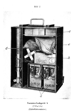 Tornister Funkgerät k TornFuG. k - TFuG. k; Militär verschiedene (ID = 3034840) Mil TRX