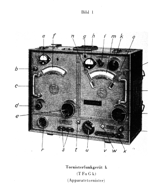 Tornister Funkgerät k TornFuG. k - TFuG. k; Militär verschiedene (ID = 3034842) Mil TRX