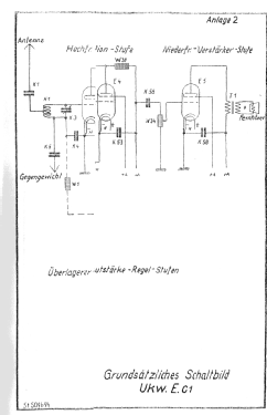 UKW-Empfänger c1 Ukw.E.c1 / 24b-326 / LE8/326; Militär verschiedene (ID = 3037649) Mil Re