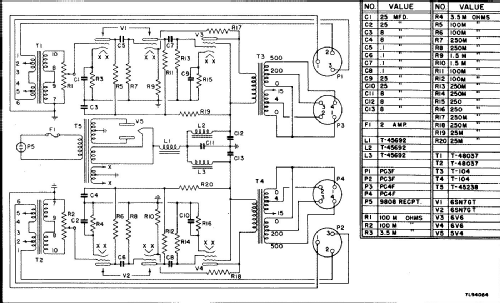 Dual Channel Amplifier AM-42-FRC; MILITARY U.S. (ID = 2779392) Ampl/Mixer