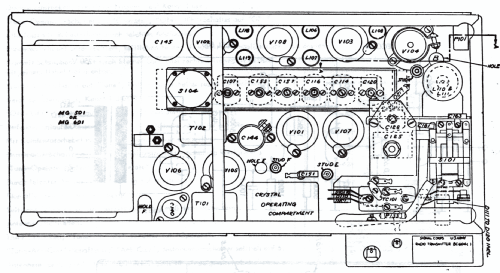 Radio Transmitter BC-604; MILITARY U.S. (ID = 1560513) Mil Tr