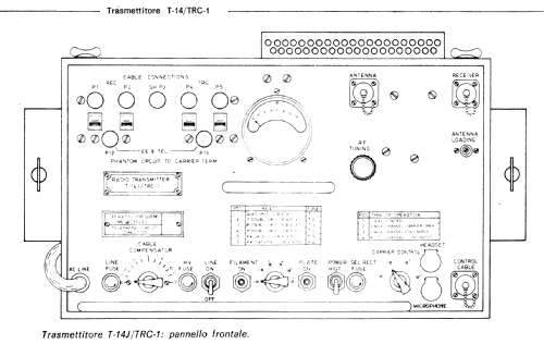 Radio Transmitter T-14/TRC-1; MILITARY U.S. (ID = 2738290) Mil Tr