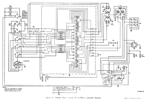 Vibrator Power Supply PP-114/VRC-3 Military MILITARY U.S. |Radiomuseum.org