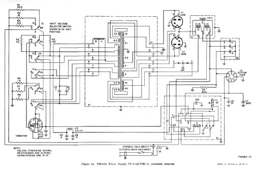 Vibrator Power Supply PP-114/VRC-3 Military MILITARY U.S. |Radiomuseum.org