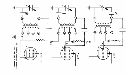 Universal Broadcast Band Oscillator Coil 71-OSC; Miller, J.W.; Los (ID = 2097237) Radio part