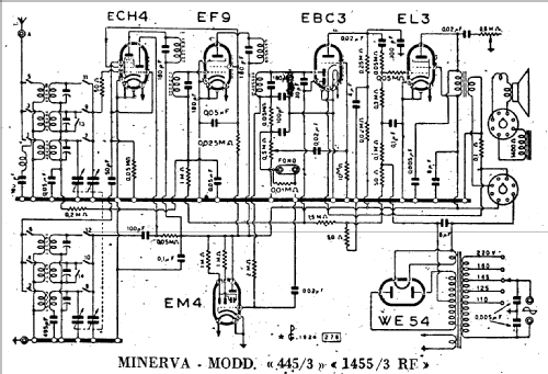 1455/3 RF; Minerva Ital-Minerva (ID = 952356) Radio