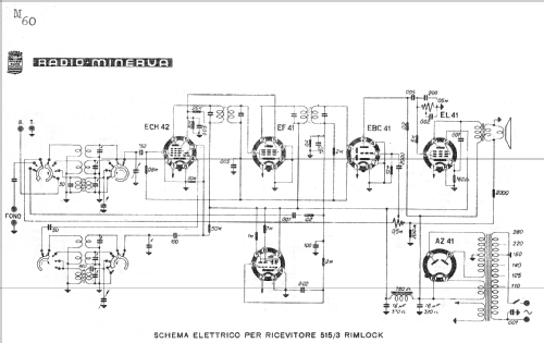 515/3 Rimlock; Minerva Ital-Minerva (ID = 201200) Radio