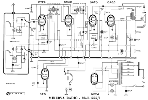 555/7; Minerva Ital-Minerva (ID = 2800307) Radio