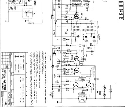 Caravel 10T 6310/1; Minerva Ital-Minerva (ID = 915490) Radio