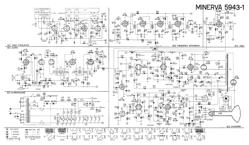 Televisore 5943-1; Minerva Ital-Minerva (ID = 2897161) Television
