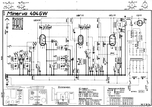 404GW; Minerva-Radio (ID = 1729498) Radio