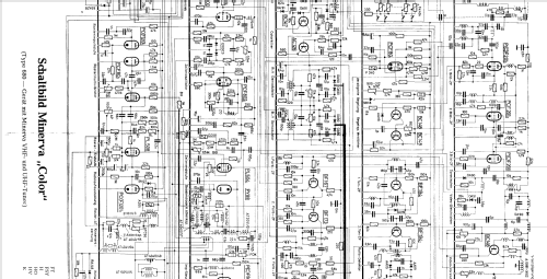 Color 680A; Minerva-Radio (ID = 2580721) Television