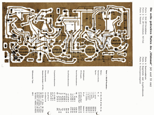 Miniomat 53 ; Minerva-Radio (ID = 2693902) Television