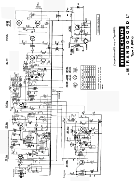 Mirandocord L 682L; Minerva-Radio (ID = 2964997) Radio