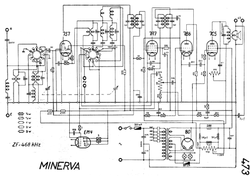 473; Minerva Schweiz (ID = 18630) Radio